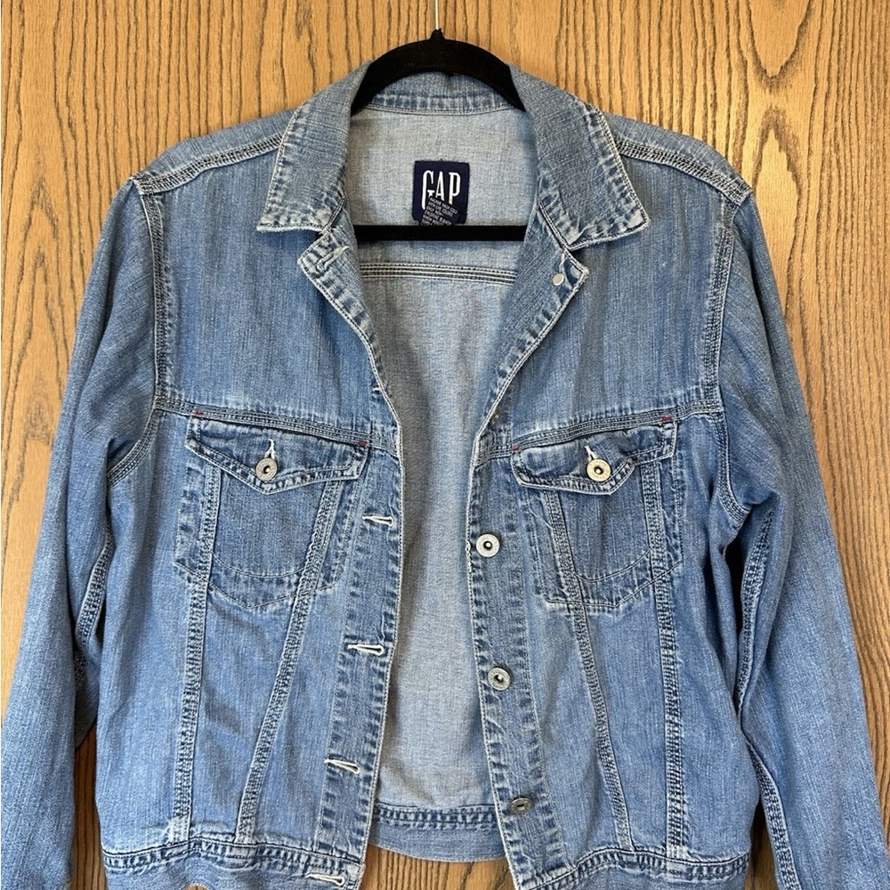 GAP Women's Light Blue Jean Jacket Size XS